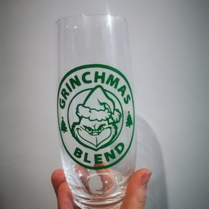Grinch pohár, Karácsony, Karácsonyi lakásdekoráció, Karácsonyi ünnepi teríték, , MESKA
