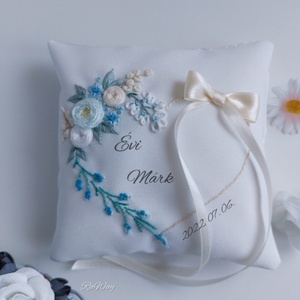 Gyűrűpárna Vintage - esküvő - kiegészítők - gyűrűtartó & gyűrűpárna - Meska.hu