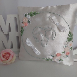 Gyűrűpárna  - esküvő - kiegészítők - gyűrűtartó & gyűrűpárna - Meska.hu