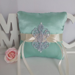 Gyűrűpárna, Esküvő, Kiegészítők, Gyűrűtartó & Gyűrűpárna, Varrás, MESKA