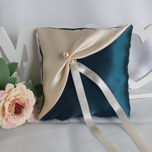 Gyűrűpárna, Esküvő, Kiegészítők, Gyűrűtartó & Gyűrűpárna, Varrás, MESKA