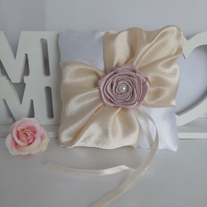 Gyűrűpárna, Esküvő, Kiegészítők, Gyűrűtartó & Gyűrűpárna, Varrás, MESKA