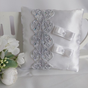 Gyűrűpárna - esküvő - kiegészítők - gyűrűtartó & gyűrűpárna - Meska.hu