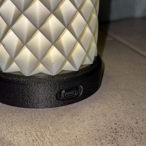 Diamond Glow - otthon & életmód - lámpa - asztali lámpa - Meska.hu