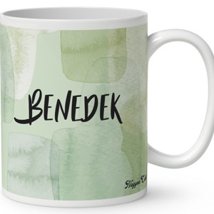 Névvel kérhető - Cuki Ezermester manó mintás bögre - otthon & életmód - konyhafelszerelés, tálalás - tálalás - bögre & csésze - Meska.hu