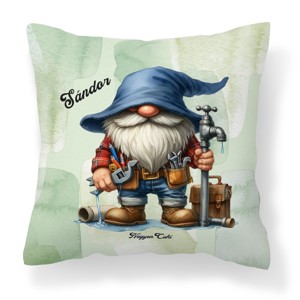 Névvel kérhető - Szerelő Ezermester manó mintás párna, Otthon & Életmód, Lakástextil, Párna & Párnahuzat, Díszpárna (belsővel együtt), , MESKA