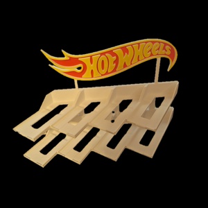 Hotwheels tartó 8db kisautó  - otthon & életmód - dekoráció - asztal és polc dekoráció - asztaldísz - Meska.hu
