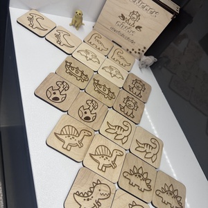 Egyedi személyre szabható memóriajáték  - Meska.hu