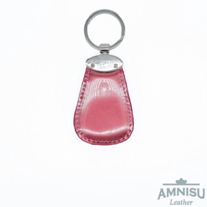 Rosegold lakk csepp alakú swarovski köves bőr kulcstartó H4005OK - táska & tok - kulcstartó & táskadísz - kulcstartó - Meska.hu