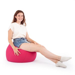 Magenta Babzsák Puff - Meska.hu