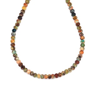 Türkiz fazettált korong 4x3mm ékszerkészítő alapanyag (füzér), Kellékek & szerszámok, Ásvány alapanyag, Ásványfüzér, , MESKA