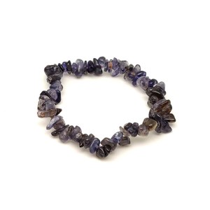 Iolit splitter karkötő sötétkék, Ékszer, Karkötő, Ásványkarkötő, , MESKA