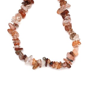 Splitter Rutilkvarc barna  ékszerkészítő alapanyag (füzér), Kellékek & szerszámok, Ásvány alapanyag, Ásványfüzér, , MESKA