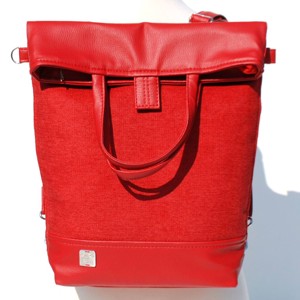 SuziartBag Piros 2in1 hátizsák - táska & tok - kézitáska & válltáska - válltáska - Meska.hu