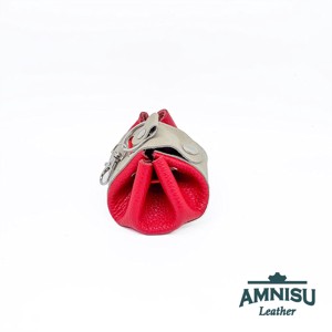 Szürke - piros bőr mini 2in1 szütyő és kockatálca N8014-5017 - játék & sport - táblajáték és kártyajáték - társasjátékok - dobókocka - Meska.hu