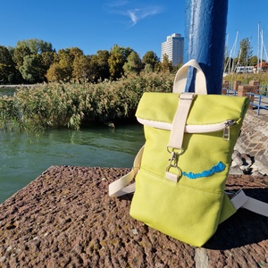 RE'A dizájn Mini Balaton rolltop hátizsák  XS méret - táska & tok - hátizsák - roll top hátizsák - Meska.hu
