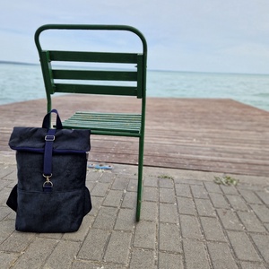 RE'A dizájn Deep Ocean rolltop hátizsák  M méret, Táska & Tok, Hátizsák, Roll top hátizsák, Varrás, MESKA