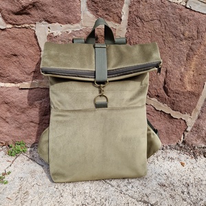 RE'A dizájn Moss rolltop hátizsák  S méret - táska & tok - hátizsák - roll top hátizsák - Meska.hu