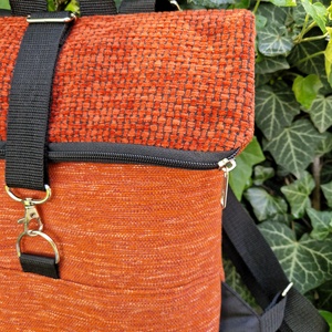 RE'A dizájn Brick Wall rolltop hátizsák  S méret - táska & tok - hátizsák - roll top hátizsák - Meska.hu