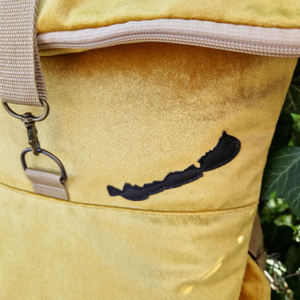 RE'A dizájn Arany Balaton rolltop hátizsák  M méret - táska & tok - hátizsák - roll top hátizsák - Meska.hu