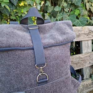 RE'A dizájn Mouse rolltop hátizsák � M méret - táska & tok - hátizsák - roll top hátizsák - Meska.hu