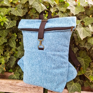 RE'A dizájn Sea Eye rolltop hátizsák  M méret, Táska & Tok, Hátizsák, Roll top hátizsák, Varrás, MESKA