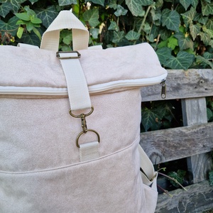 RE'A dizájn Sea Sand rolltop hátizsák  M/L közötti méret - táska & tok - hátizsák - roll top hátizsák - Meska.hu