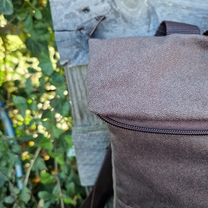 RE'A dizájn Oak Brown rolltop hátizsák  S méret - táska & tok - hátizsák - roll top hátizsák - Meska.hu