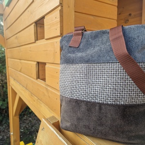 RE'A dizájn Rustic Coffee crossbody táska - táska & tok - kézitáska & válltáska - vállon átvethető táska - Meska.hu