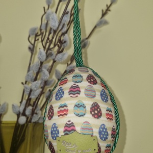Húsvéti tojásdísz - otthon & életmód - dekoráció - fali és függő dekoráció - függődísz - Meska.hu