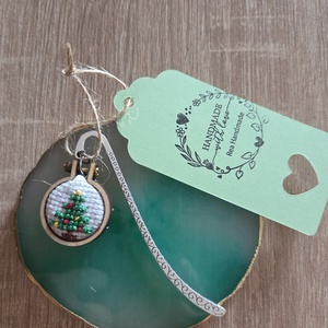 Fém könyvjelző karácsonyfa - Meska.hu