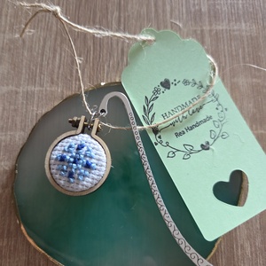 Fém könyvjelző hópehely - Meska.hu