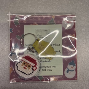 Mikulás kulcstartó - táska & tok - kulcstartó & táskadísz - kulcstartó - Meska.hu