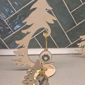 Karácsonyfa pénzátadó - karácsony - karácsonyi lakásdekoráció - karácsonyi lakásdíszek - Meska.hu