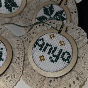 Karácsonyfadísz szett - Meska.hu