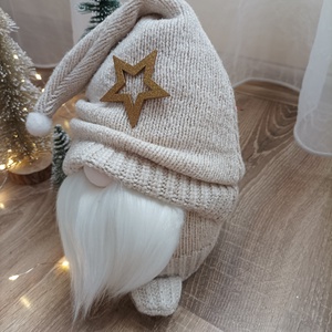 Karácsonyi manó  - karácsony - karácsonyi lakásdekoráció - karácsonyi manók, figurák - Meska.hu