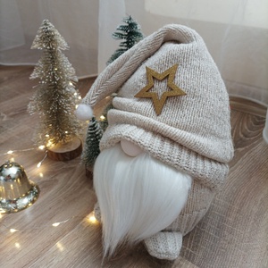 Karácsonyi manó  - karácsony - karácsonyi lakásdekoráció - karácsonyi manók, figurák - Meska.hu