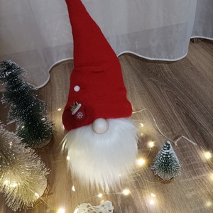 Karácsonyi manó  - karácsony - karácsonyi lakásdekoráció - karácsonyi manók, figurák - Meska.hu