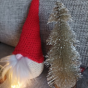 Karácsonyi manó  - karácsony - karácsonyi lakásdekoráció - karácsonyi manók, figurák - Meska.hu