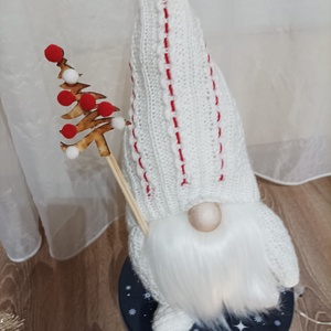 Karácsonyi manó  - karácsony - karácsonyi lakásdekoráció - karácsonyi manók, figurák - Meska.hu