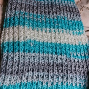 Kézzel kötött gyermek sál és sapka szett - ruha & divat - sál, sapka, kendő - sál - Meska.hu