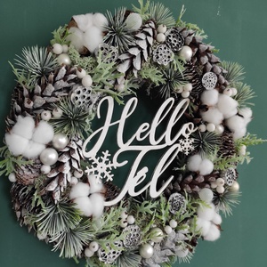 Hello Tél feliratú ajtódísz  - otthon & életmód - dekoráció - ajtó- és ablak dekoráció - ajtódísz & kopogtató - Meska.hu