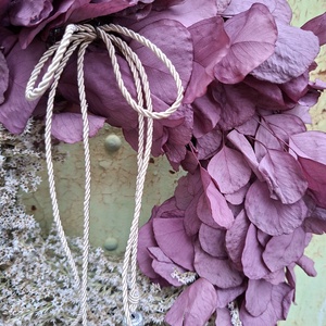 Eukaliptuszos karácsonyi ajtódísz - karácsony - karácsonyi lakásdekoráció - karácsonyi ajtódíszek - Meska.hu