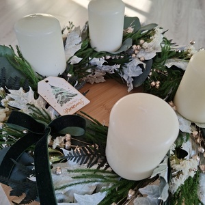 Adventi koszorú - karácsony - adventi díszek - adventi koszorú - Meska.hu