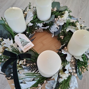Adventi koszorú - karácsony - adventi díszek - adventi koszorú - Meska.hu