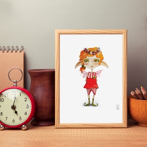 MESÉS ILLUSZTRÁCIÓK / A4 printek - művészet - grafika & illusztráció - művészi nyomat - Meska.hu
