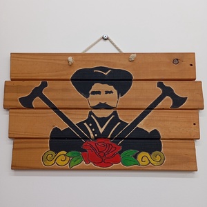 Betyáros falidekor, Otthon & Életmód, Dekoráció, Fali és függő dekoráció, Álomfogó, Festett tárgyak, MESKA