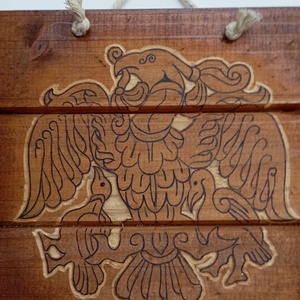 Turulmadár falidekor - művészet - festmény - festmény vegyes technika - Meska.hu