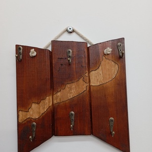 Balatonos kulcstartó falikép  - Meska.hu