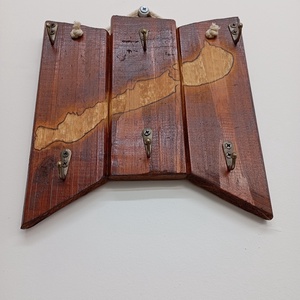 Balatonos kulcstartó falikép  - otthon & életmód - dekoráció - fali és függő dekoráció - fali kulcstartó - Meska.hu